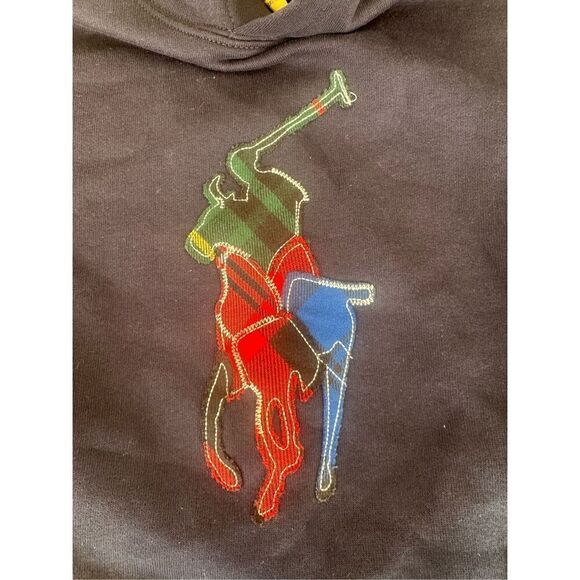 Polo Ralph Lauren Kids, size 5, Classic Fit LOGO Fleece Hoodie, NWT - Picture 5 of 6